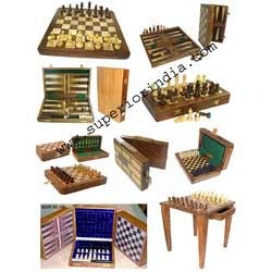 Manufacturers Exporters and Wholesale Suppliers of Wooden Chess Wooden Backgammon Travel Chess delhi Delhi